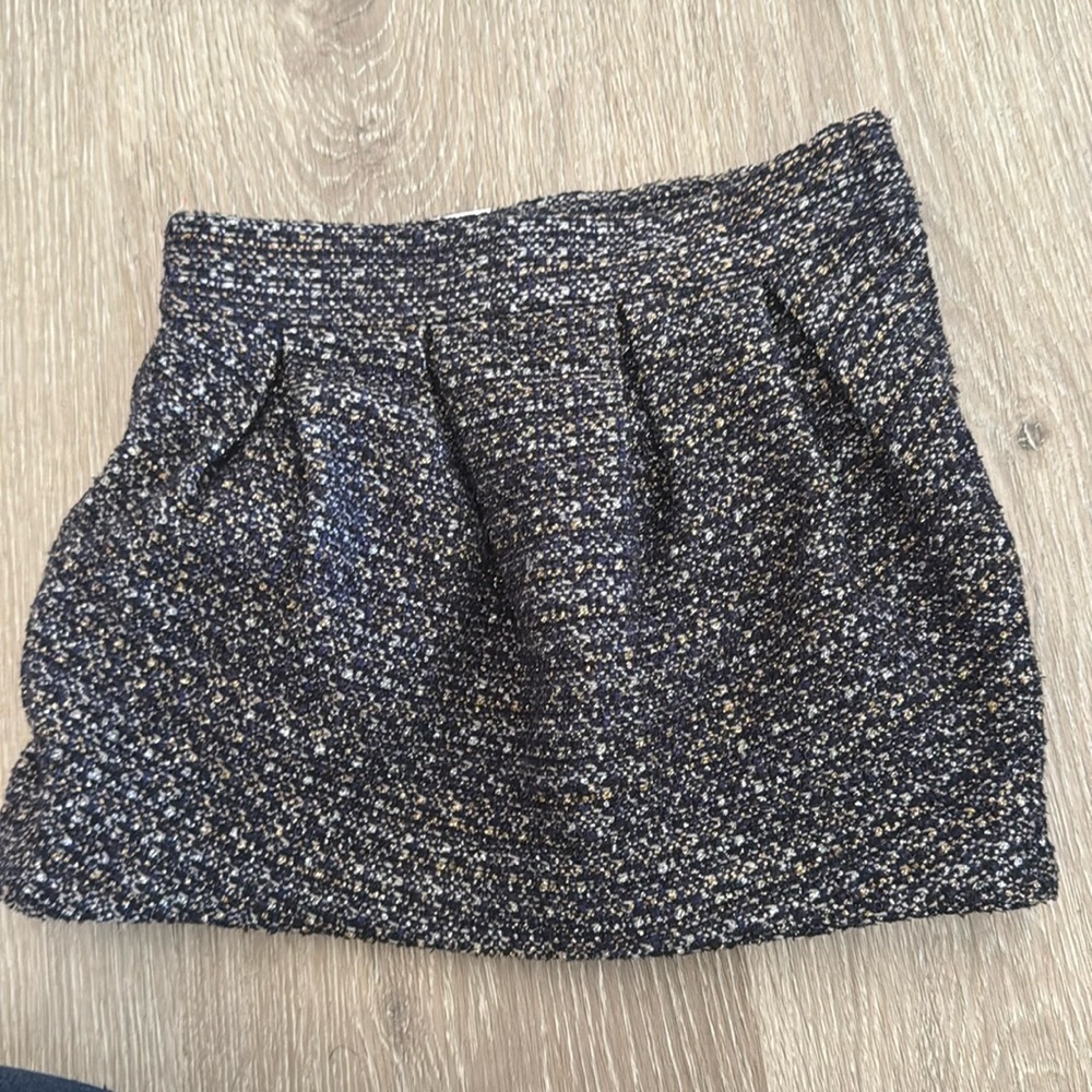 Great jack and Jane blue and silver skirt